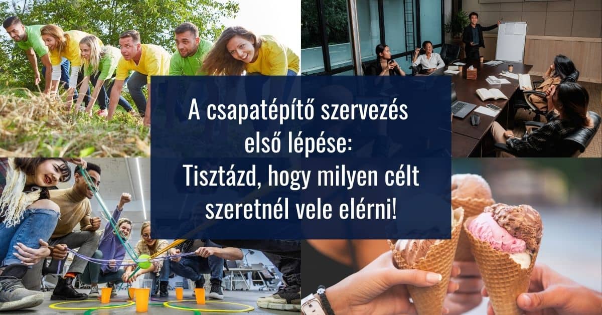 Céges csapatépítő opciók