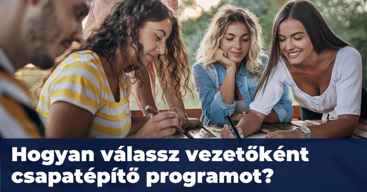 Csapatépítő program választása